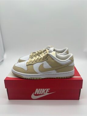 Nike Dunk Low Retro "Team Gold" Sneakers size US9